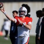 Auburn QB Jackson Arnold.
